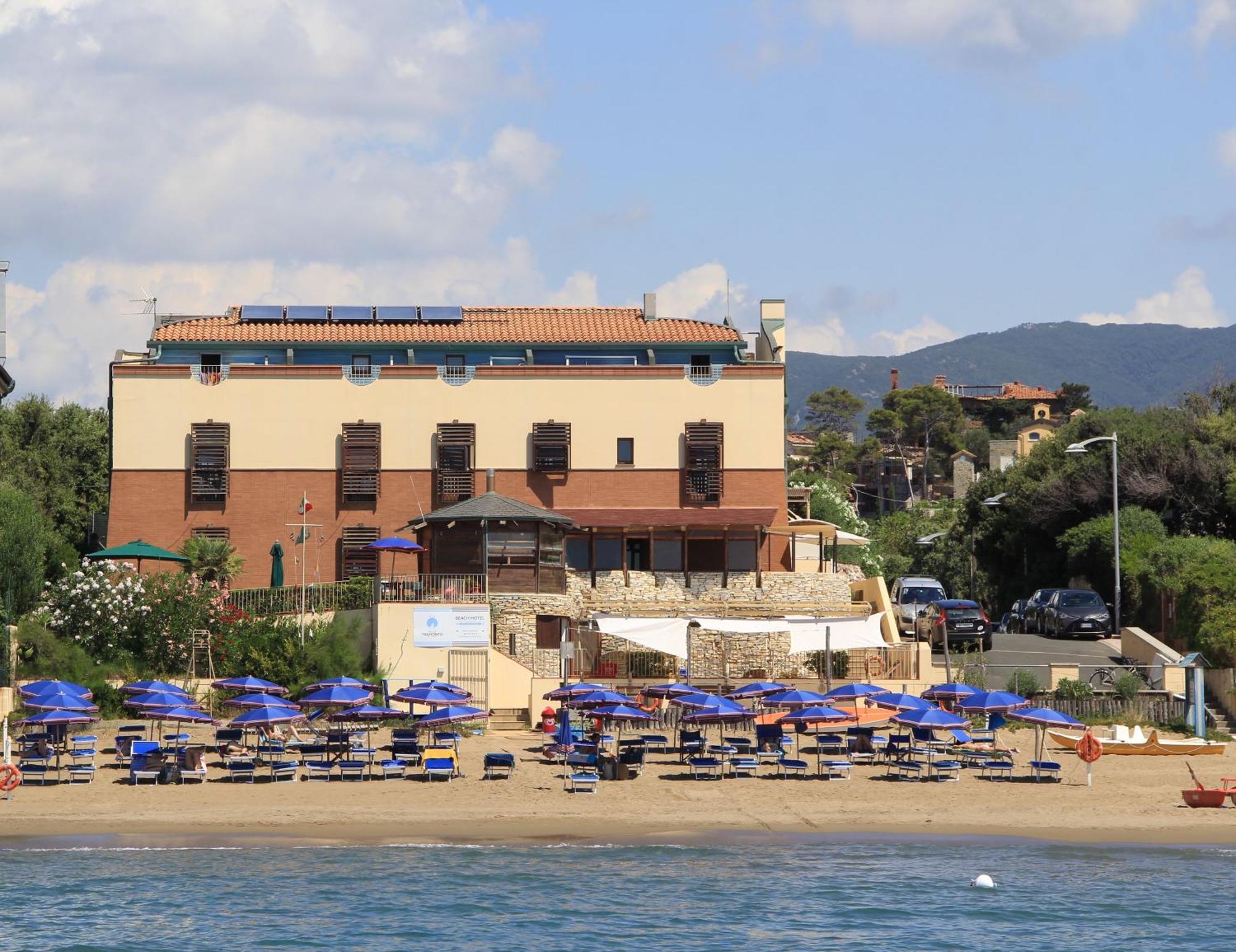 Hotel Villa Tramonto Direttamente Sul Mare San Vincenzo Zewnętrze zdjęcie